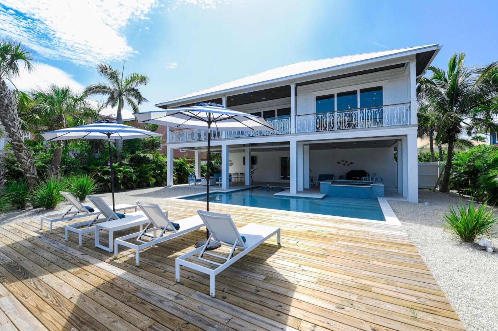 Sea La Vie Beach House - Stunning New Luxury Waterfront Home Wpool Dock Elevator Close To Pine Anna Maria Kültér fotó